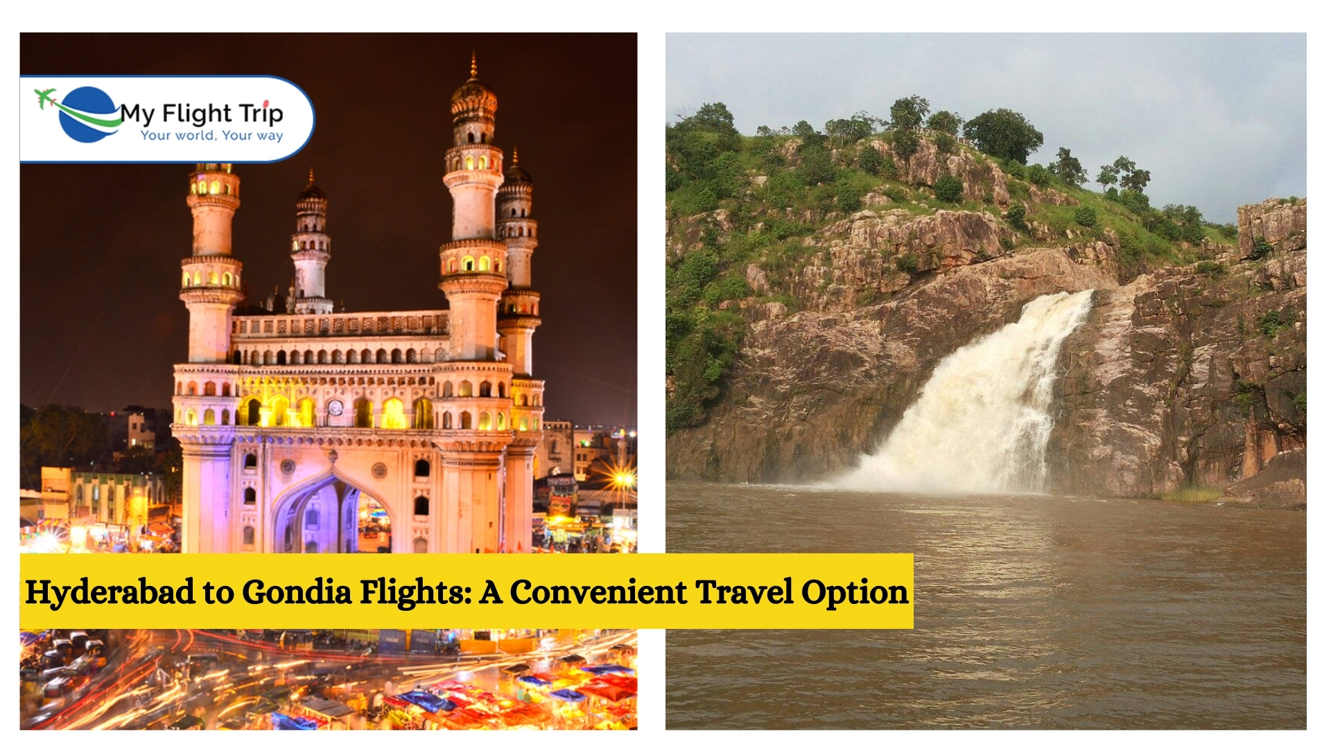 Hyderabad to Gondia Flights: A Convenient Travel Option